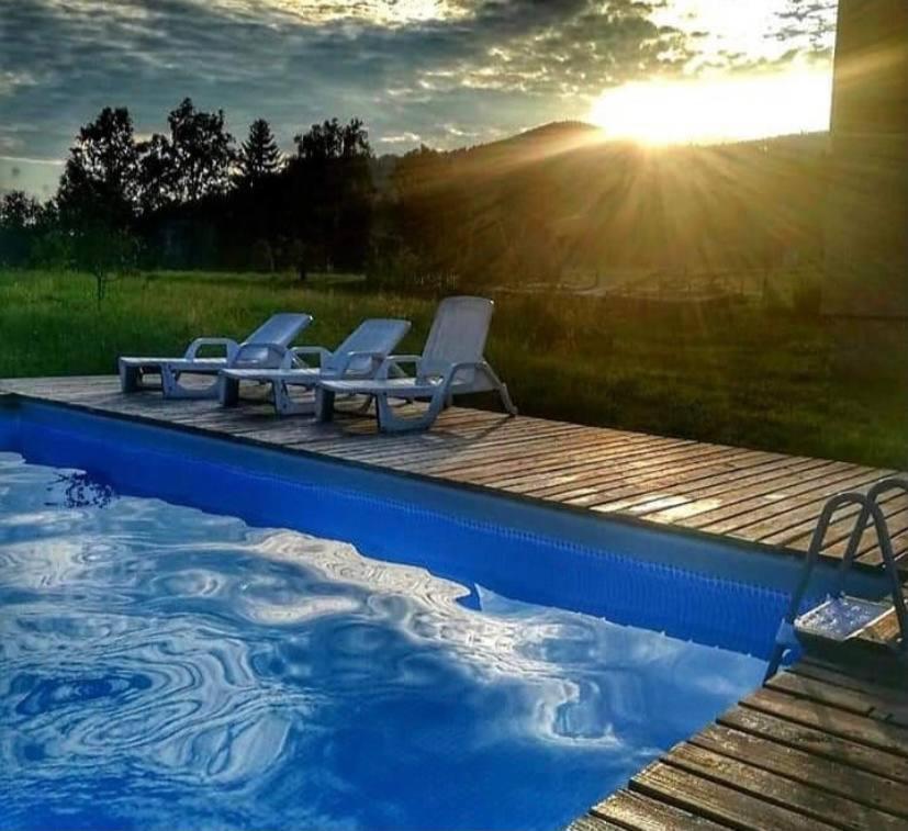 Котедж З Неймовірними Краєвидами, Карпатський Чан Dream, Чан Джакузі Slawske Exterior foto
